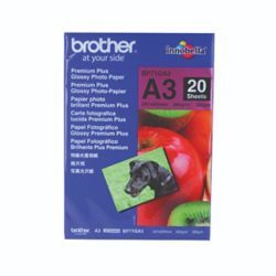 BROTHER A3 PHOTO GLOSSY PAPER 20 SHE