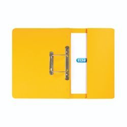 ELBA SPRING PKT FILE FC YELLOW PK25