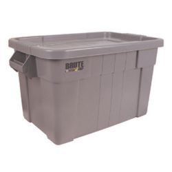 BRUTE TOTE BOX/LID 75L GREY 382216