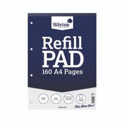 SILVINE SQUARE 5MM REFILL PAD A4 PK6