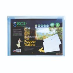 SS ECO POPPER WALLET PK 5 BLUE